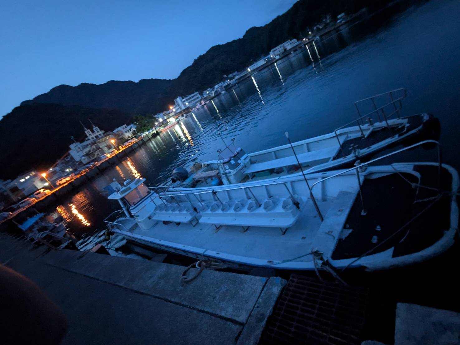 ダイビングもここからできるんだね！