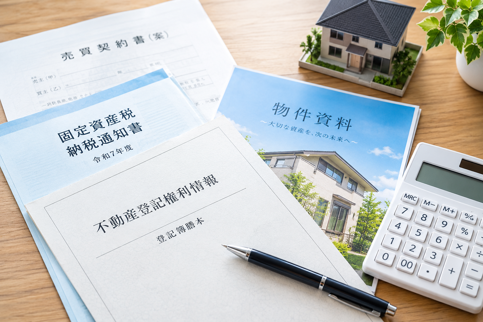不動産売却前に確認する固定資産税や登記などの書類