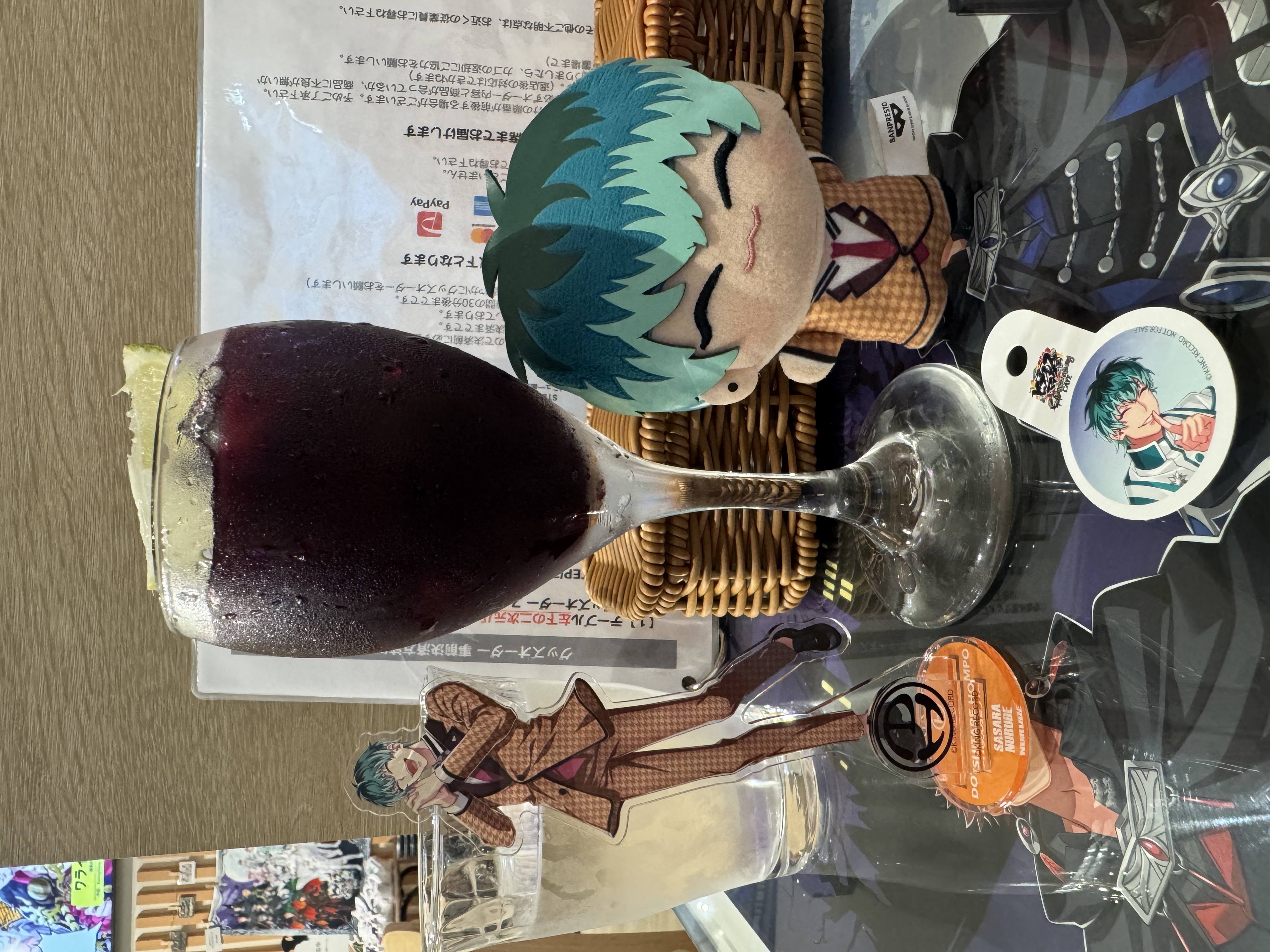 ヒプマイ9thカフェに行きました
