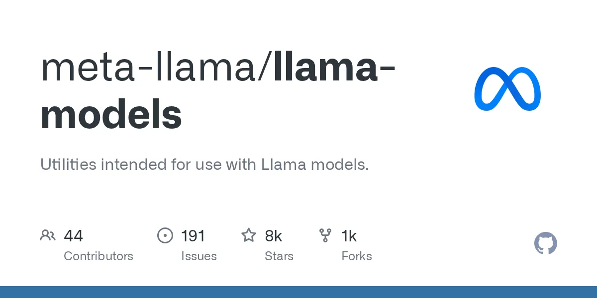 Meta公式GitHubリポジトリ meta-llama/llama-models