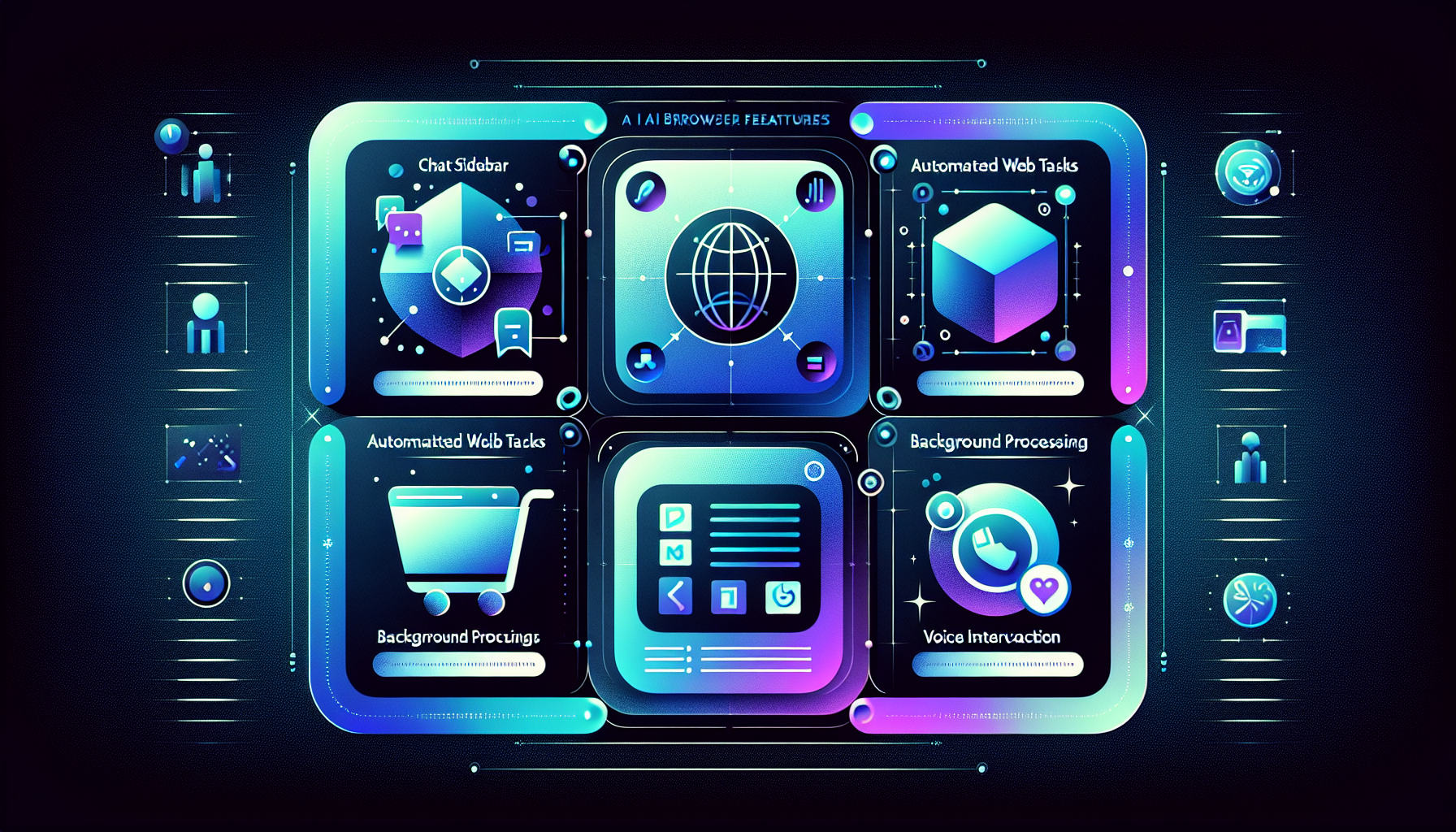 Perplexity Cometの主要機能を示すイメージ図」 width=