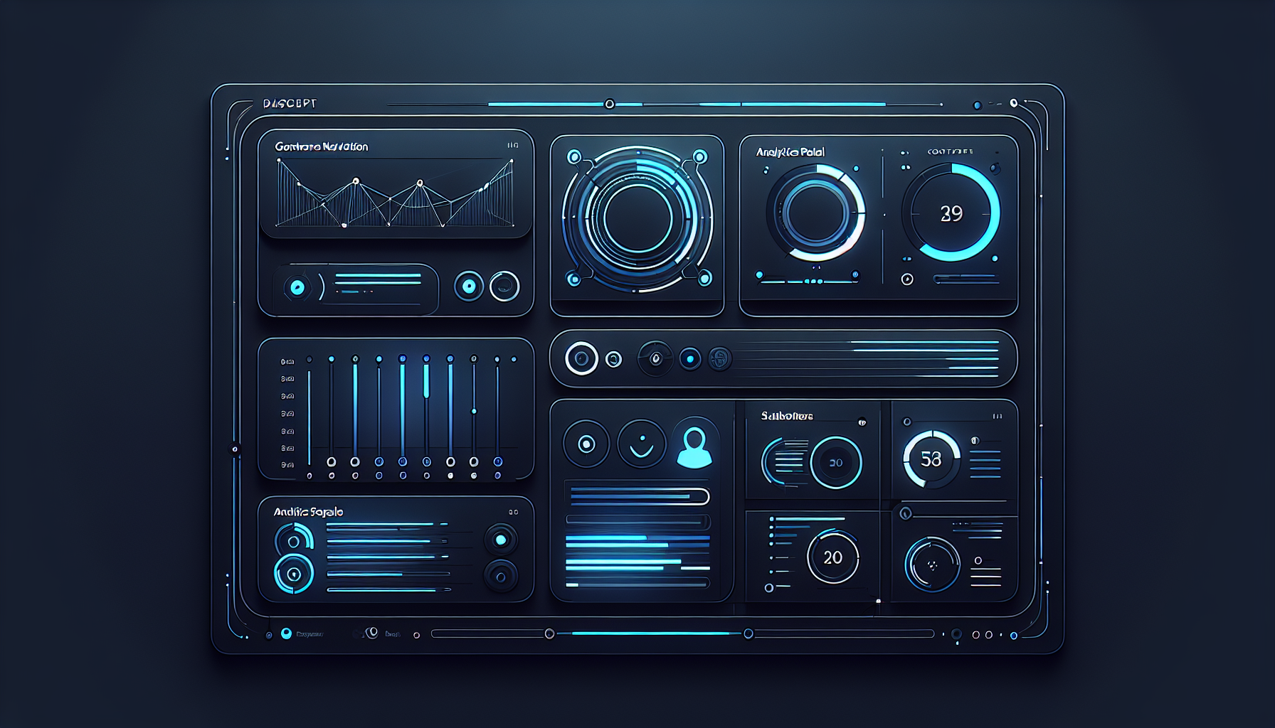 OpenClaw Web Control UI（管理ダッシュボード）のイメージ