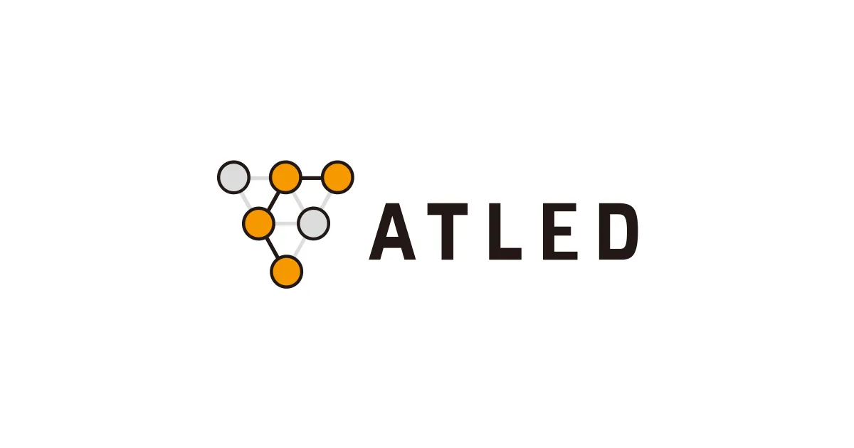 承認・決裁業務をAIに任せるべきかの調査を実施したワークフロー製品ベンダー、エイトレッド（ATLED）の公式ロゴ