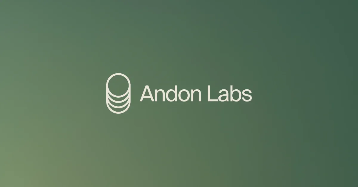 Pionを開発したAIセーフティ企業Andon Labsのロゴ