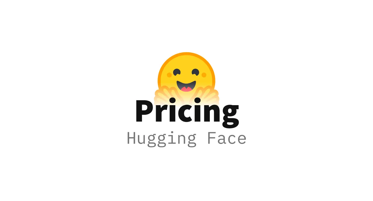 Hugging Face公式の料金プラン紹介ページ画像