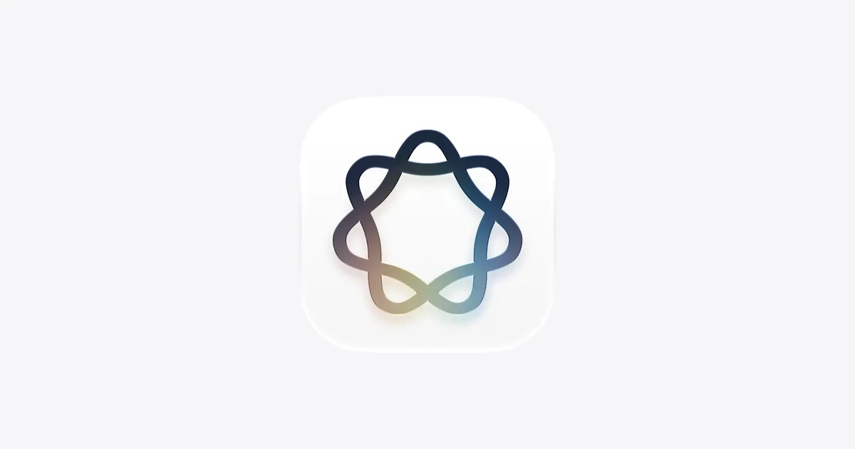 Apple Intelligenceのロゴ。Apple純正AI機能とChatGPTプラグインは仕組みが異なる