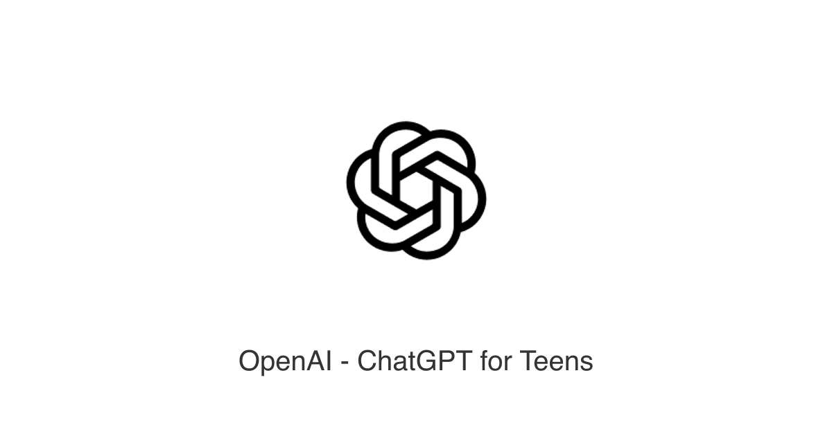ChatGPT for Teensを提供するOpenAIの公式ロゴ