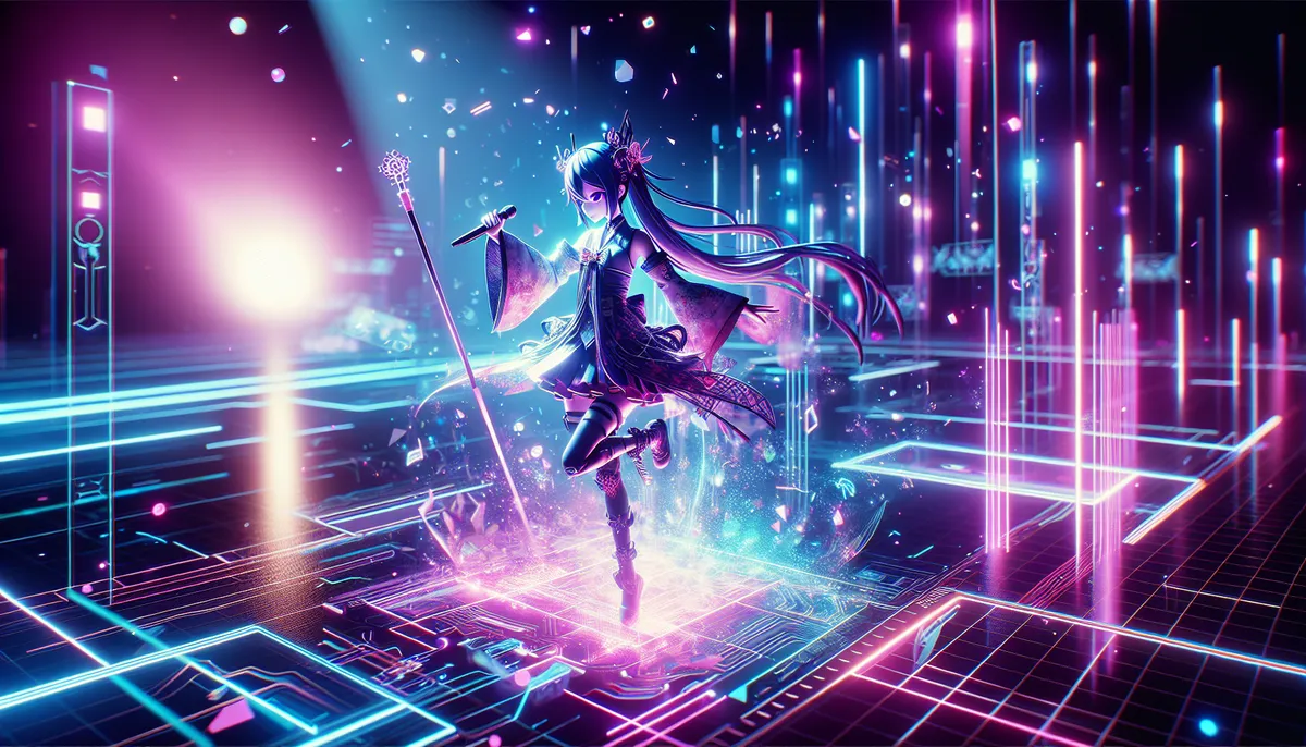 ライブエンタメAI：VTuber・AIアバター・演出最適化の活用イメージ