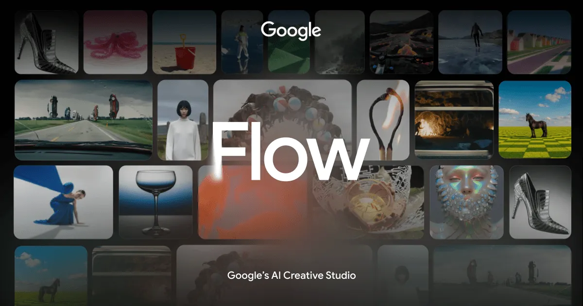個人向けの入り口となるGoogle FlowのAIクリエイティブスタジオ公式イメージ