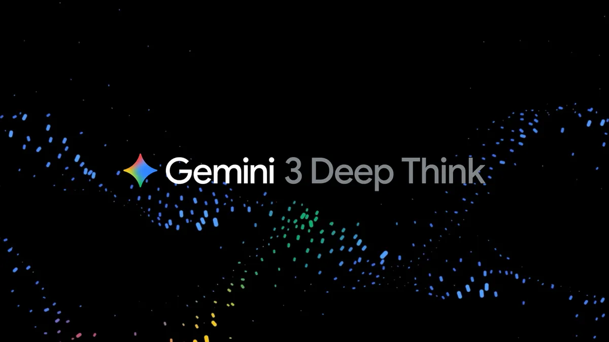 Gemini Deep Think公式発表のキービジュアル（Google公式ブログより）