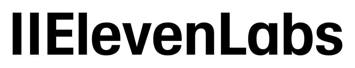 ElevenLabs公式ロゴ（白背景）