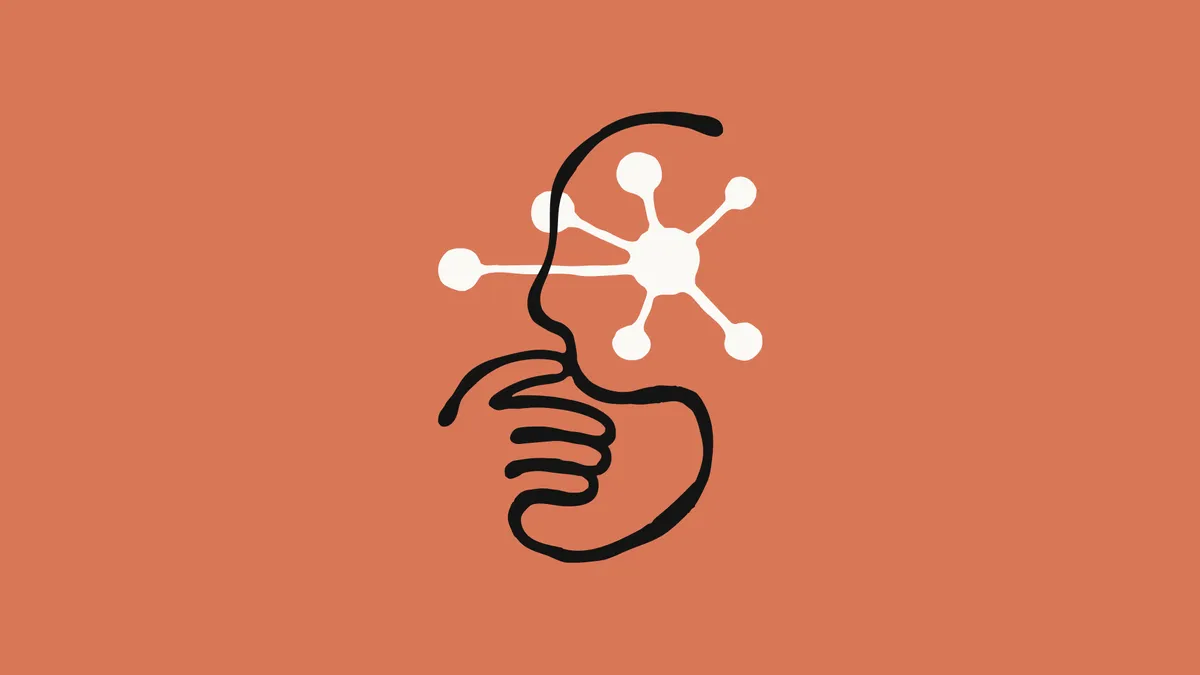 Anthropic公式「Claude is a space to think」のイメージ画像。Claudeに広告を入れない方針を示した発表