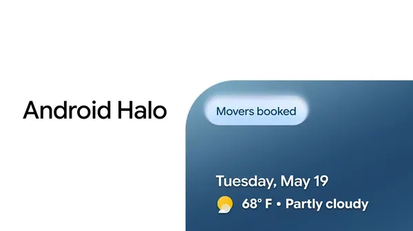 Android Halo — Gemini Intelligence のエージェント進捗 UI