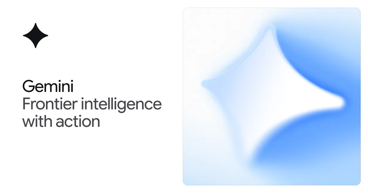 Google DeepMind公式のGeminiモデル紹介ページのキービジュアル