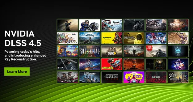 NVIDIA DLSS 4.5 Ray Reconstructionによるゲーミング性能向上