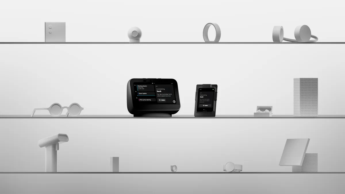 Project Solaraで示されたエージェント向けデバイスのコンセプト群