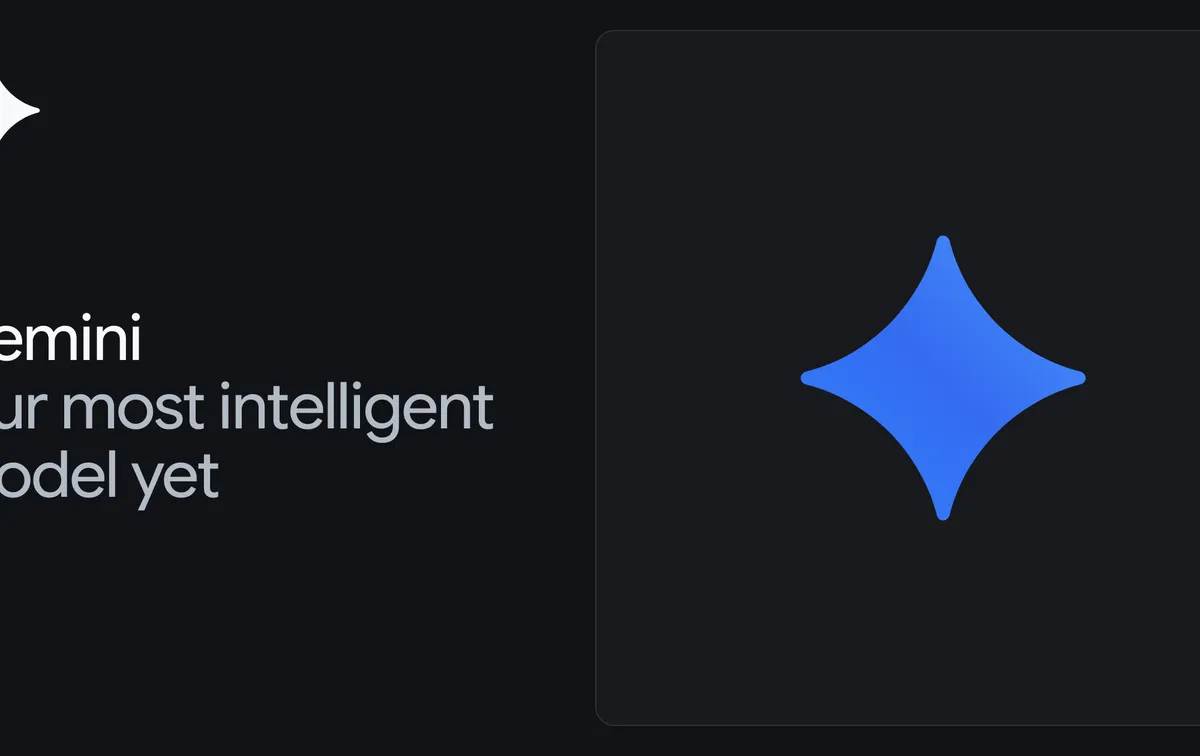 Google DeepMindによるGeminiモデルの公式イメージ