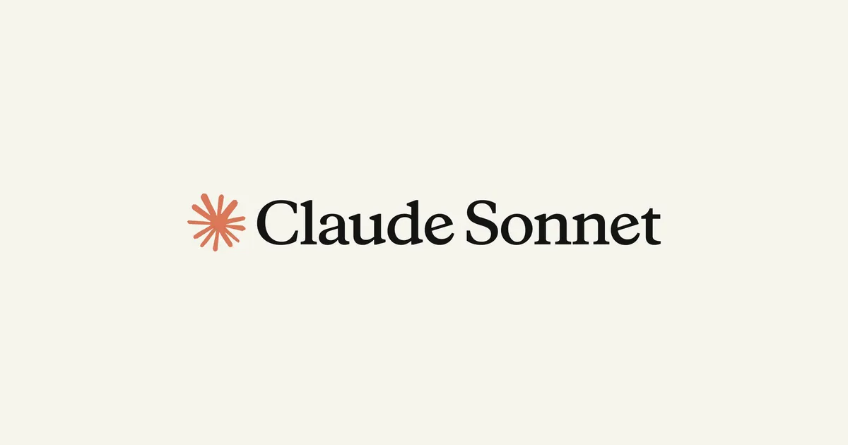 Claude Sonnetのロゴ(公式ワードマーク)