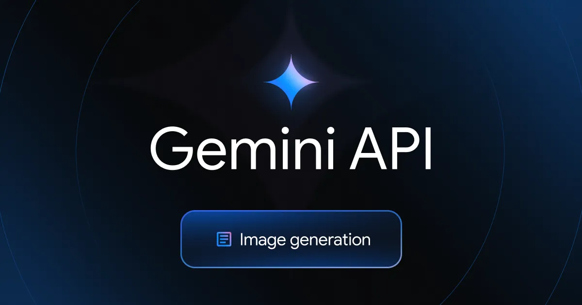 Gemini APIの画像生成ドキュメントのイメージ画像