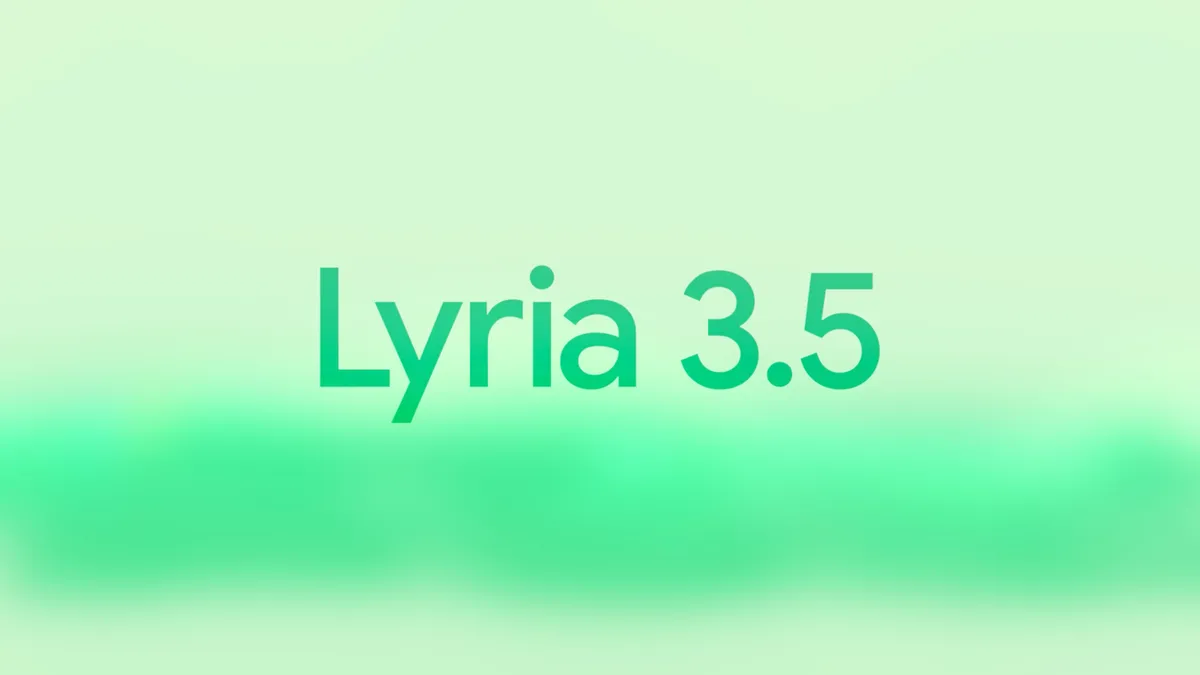 Google Lyria 3.5の公式発表ビジュアル