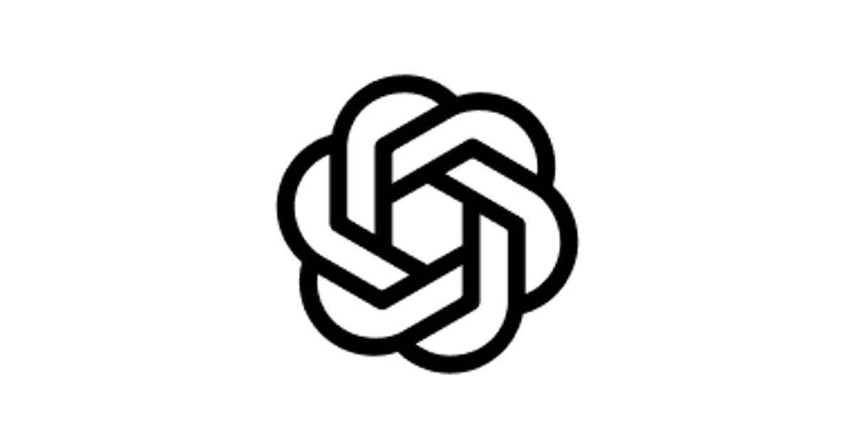 OpenAI公式のシンボルマーク。再発防止策を公表したOpenAIを示す図