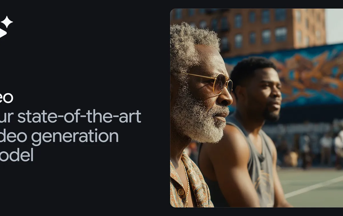 Google DeepMindのVeo動画生成AIの公式イメージ