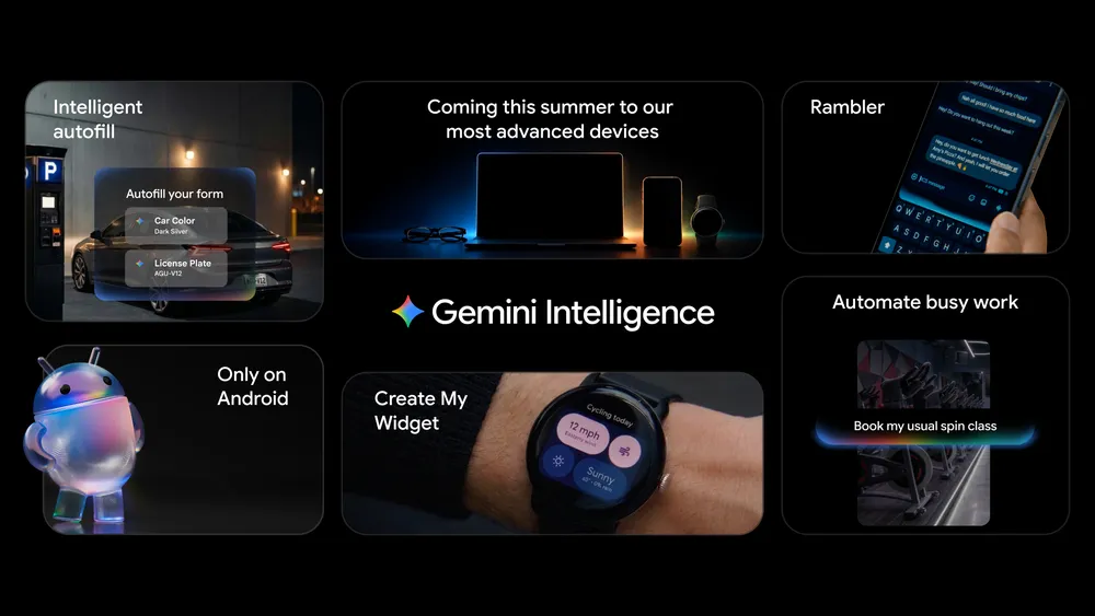 Google I/O 2026 Android ShowのGemini Intelligence機能発表の全体像