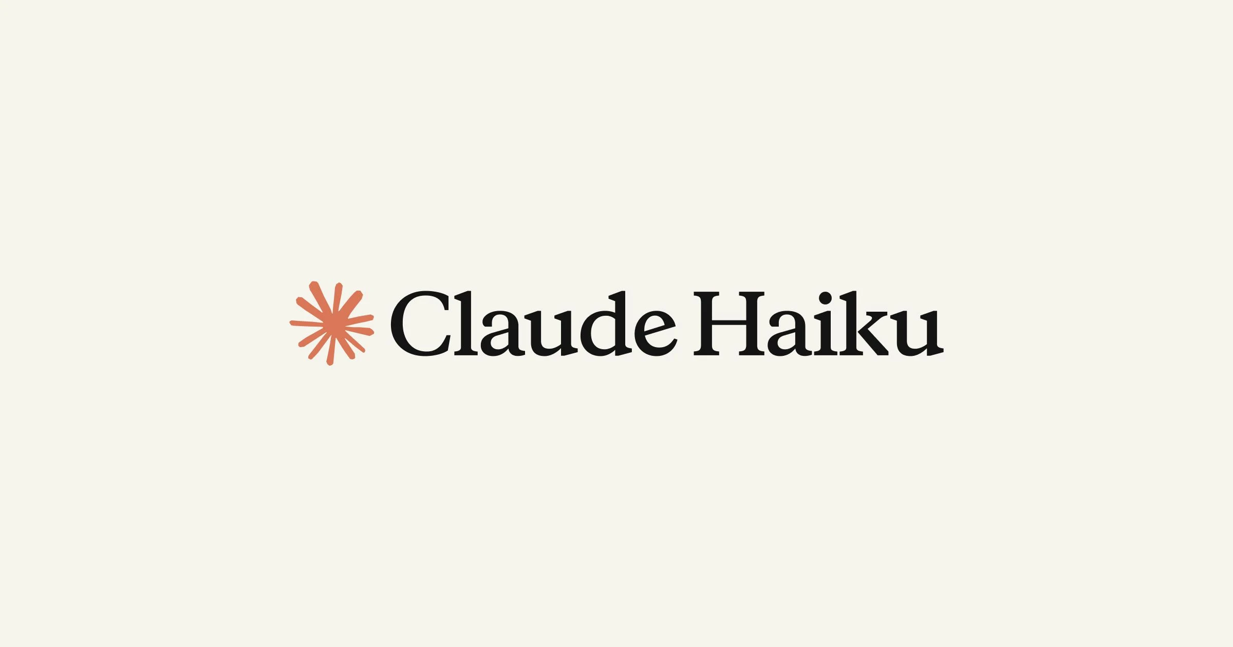 比較対象となるAnthropic Claude Haikuの公式ロゴ