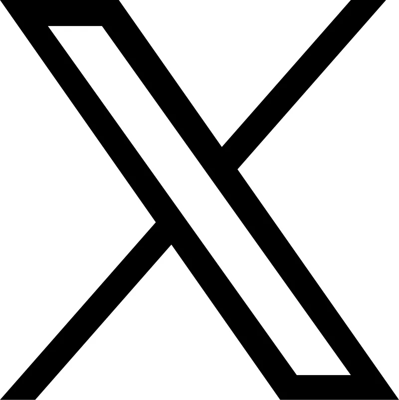 X Corp.（旧Twitter）のロゴ。XChatの開発元