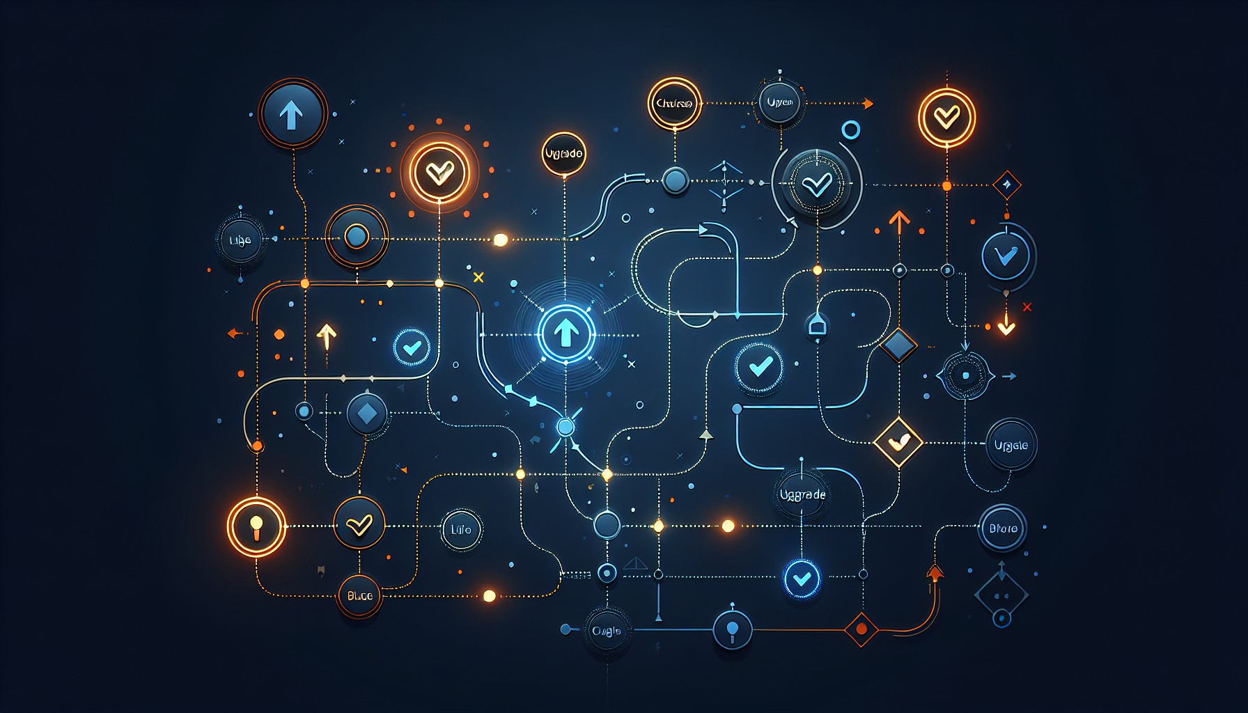 ProからMaxへの移行判断フローチャートのイメージ