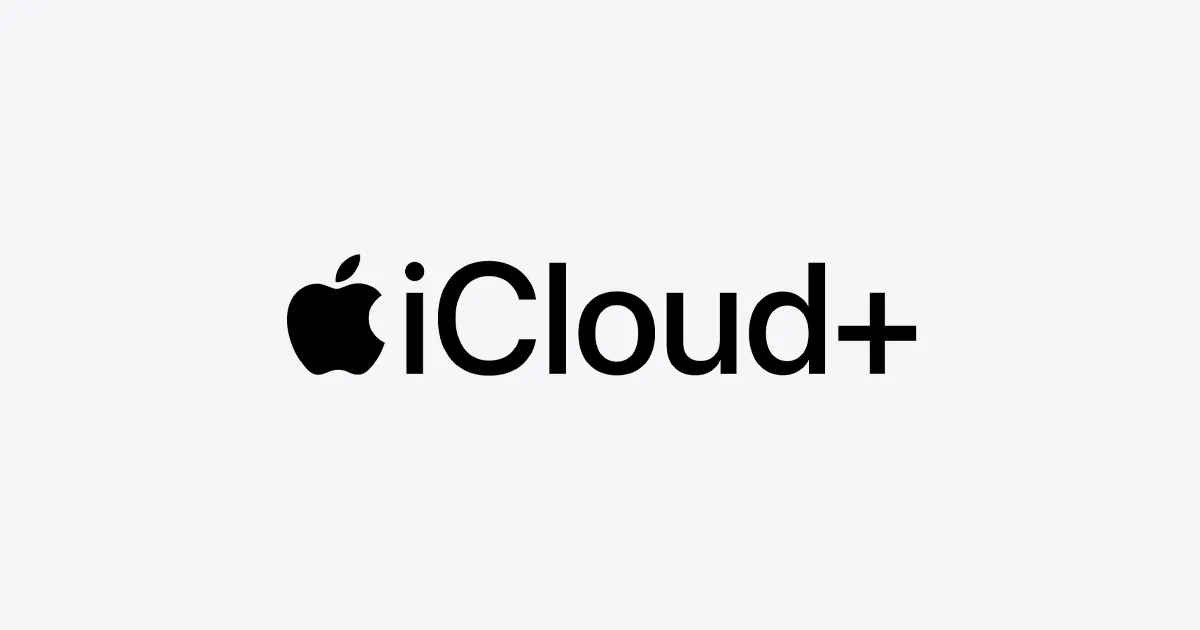 Apple公式のiCloud+ロゴ