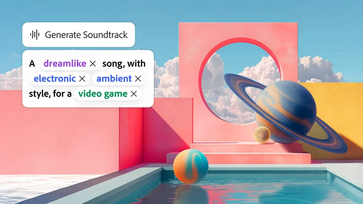 Fireflyアプリでプロンプトとスタイルタグを指定して生成するUIの例