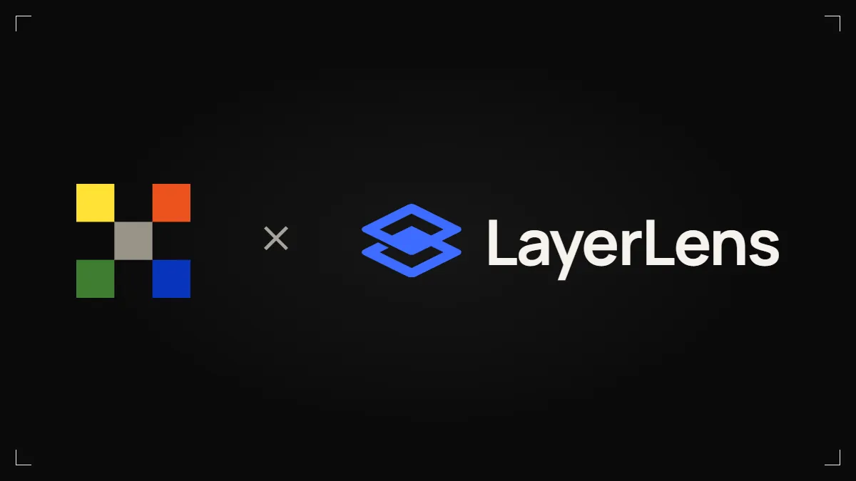 SubQとLayerLensのパートナーシップ公式ロゴ画像