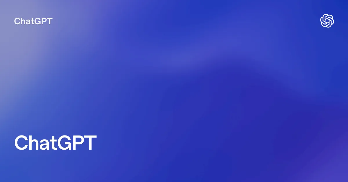 ChatGPT公式のブランドイメージ