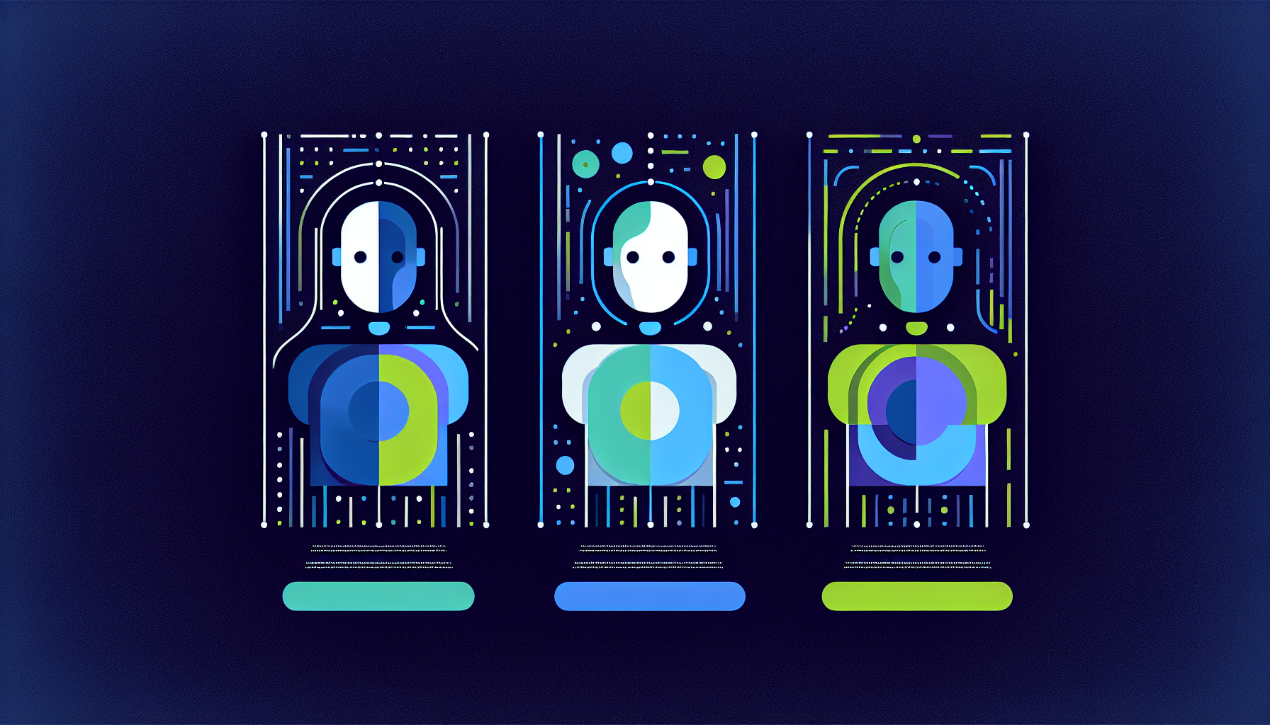 Gemini・ChatGPT・Claudeの3サービス比較イメージ