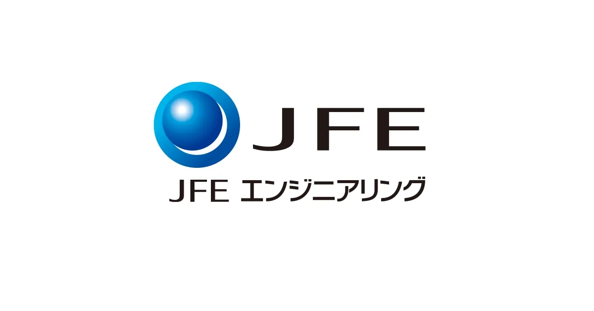 横浜港南本牧ふ頭で大型ガントリークレーンの遠隔操作実証を行ったJFEエンジニアリングのロゴ