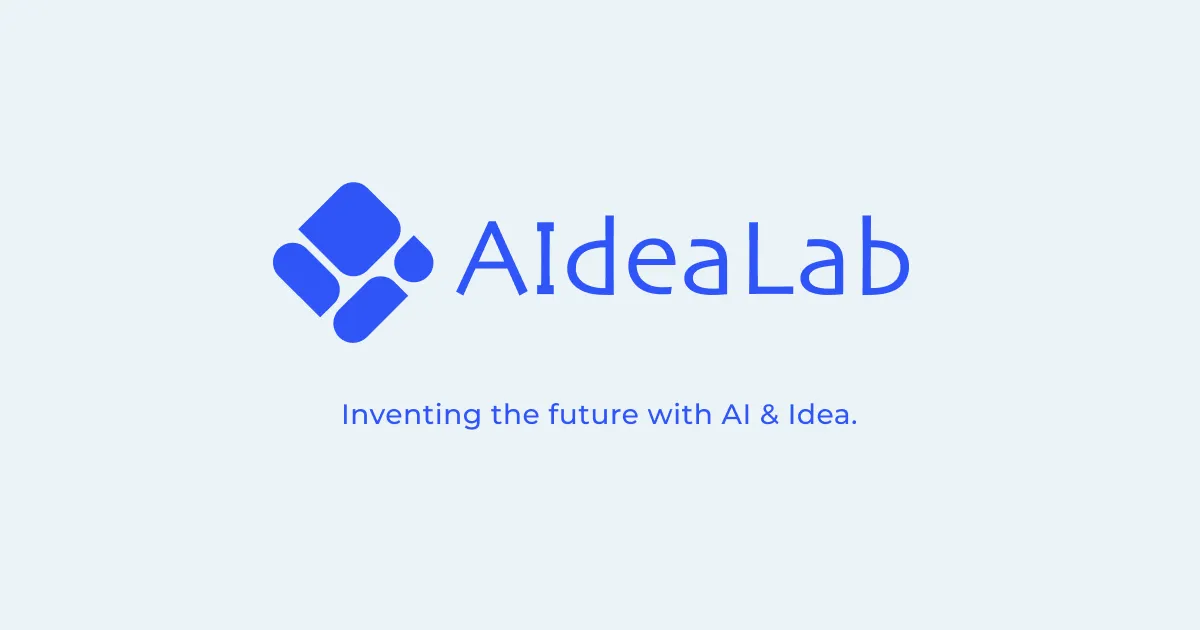AnimeGenを開発した株式会社AIdeaLabの公式ロゴ