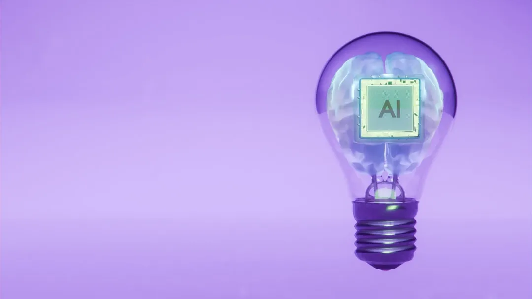 AIエージェント機能を象徴するAIと脳のコンセプトイメージ