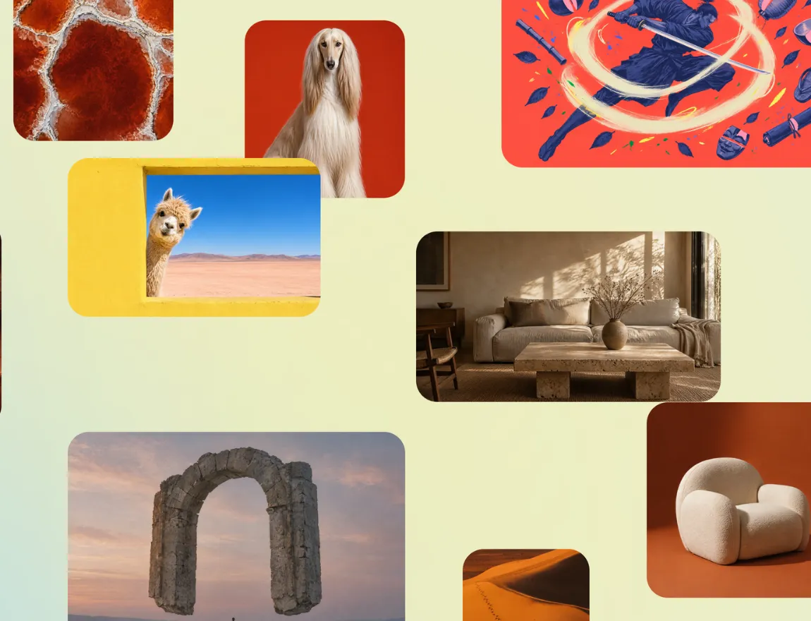 Canva Craftで生成した画像のサンプル（Canva公式発表より）