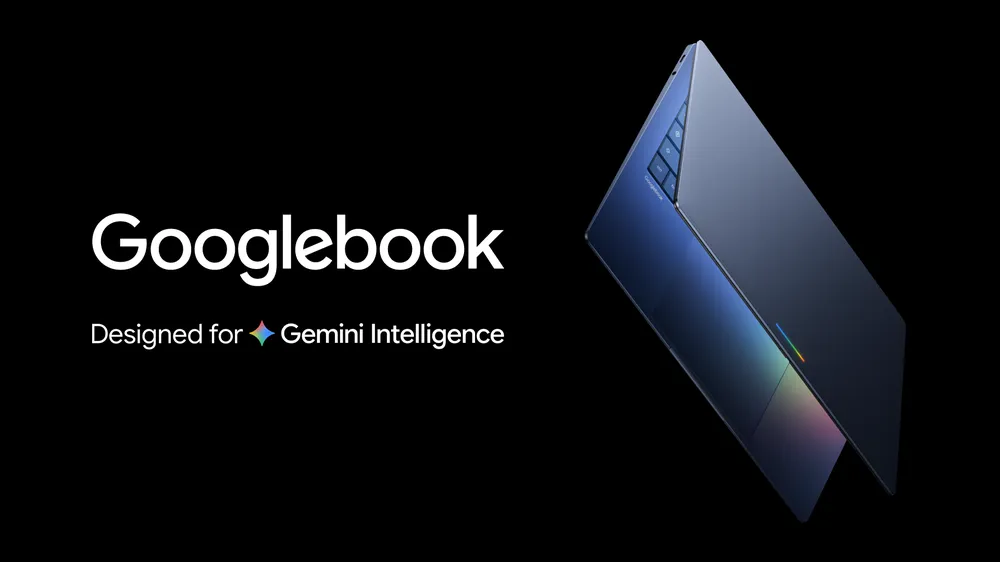 Googlebook：Gemini Intelligence対応の新ノートPCカテゴリ（公式発表画像）