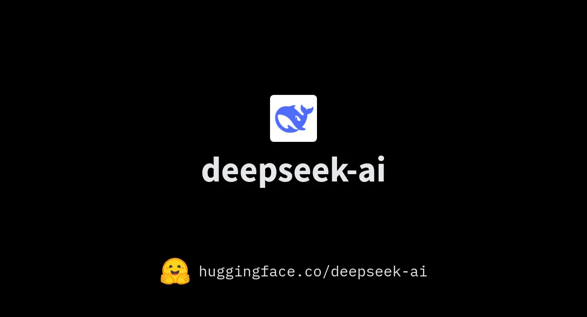 HuggingFaceのDeepSeek-AI公式組織ページのイメージ