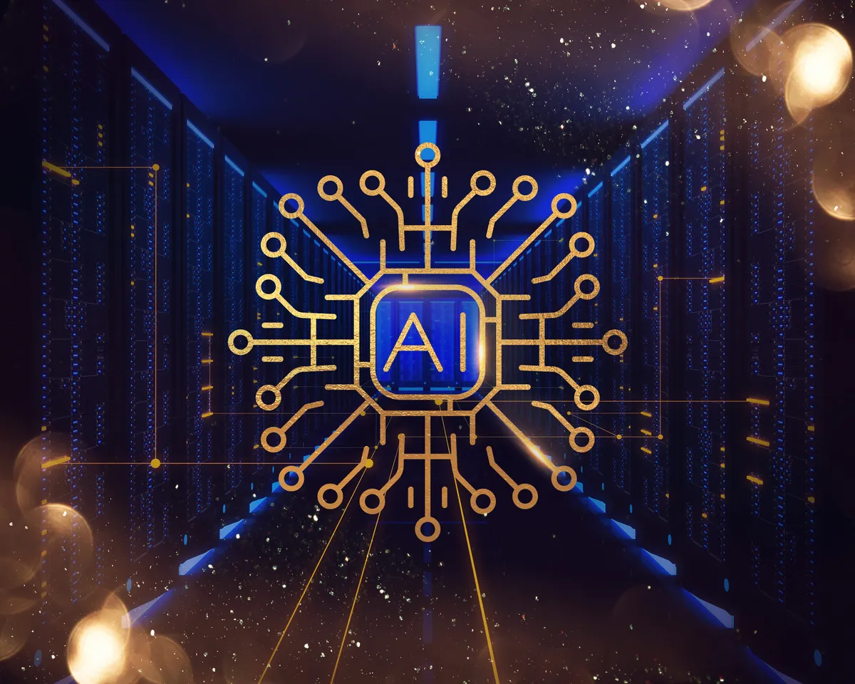 AI・機械学習を象徴するコンセプトイメージ