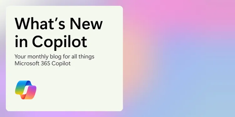 2026年8月のMicrosoft Copilot新機能まとめを紹介する公式ブログのビジュアル