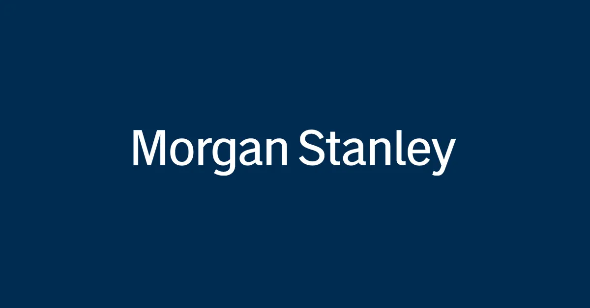 デザインパートナーとして開発に参加したMorgan Stanleyのロゴ画像