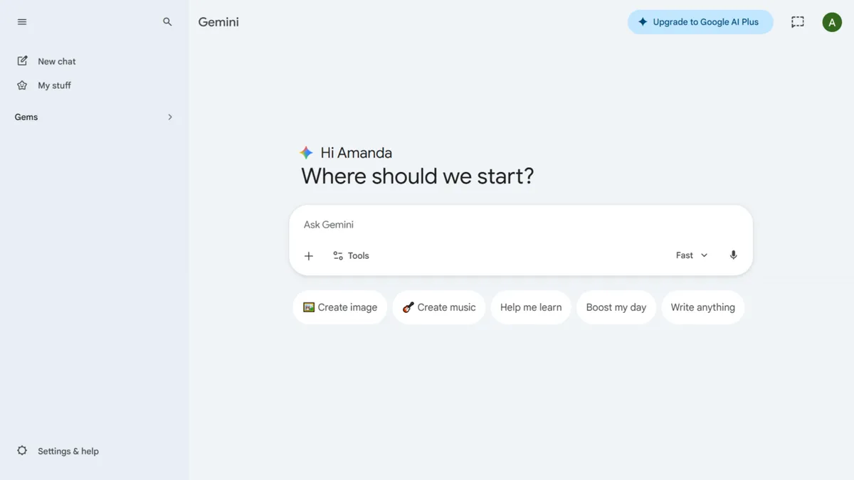 ChatGPT vs Gemini 比較のイメージ（Gemini 画面例）