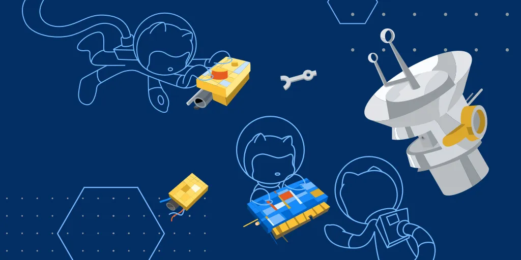 GitHub の料金ページのイメージイラスト