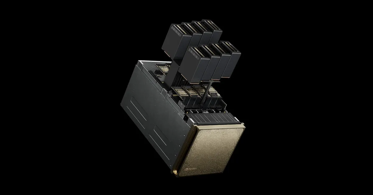 DeepInferの対応GPUであるNVIDIA Blackwell世代を搭載したDGX B200