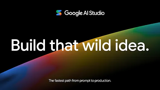 Gemini・Veoなどを試せるGoogle AI Studioの公式イメージ