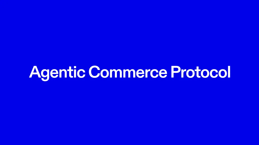 Agentic Commerce Protocol(ACP)公式サイト。StripeとOpenAIが共同開発したAIエージェント経由の購買を可能にするオープン標準