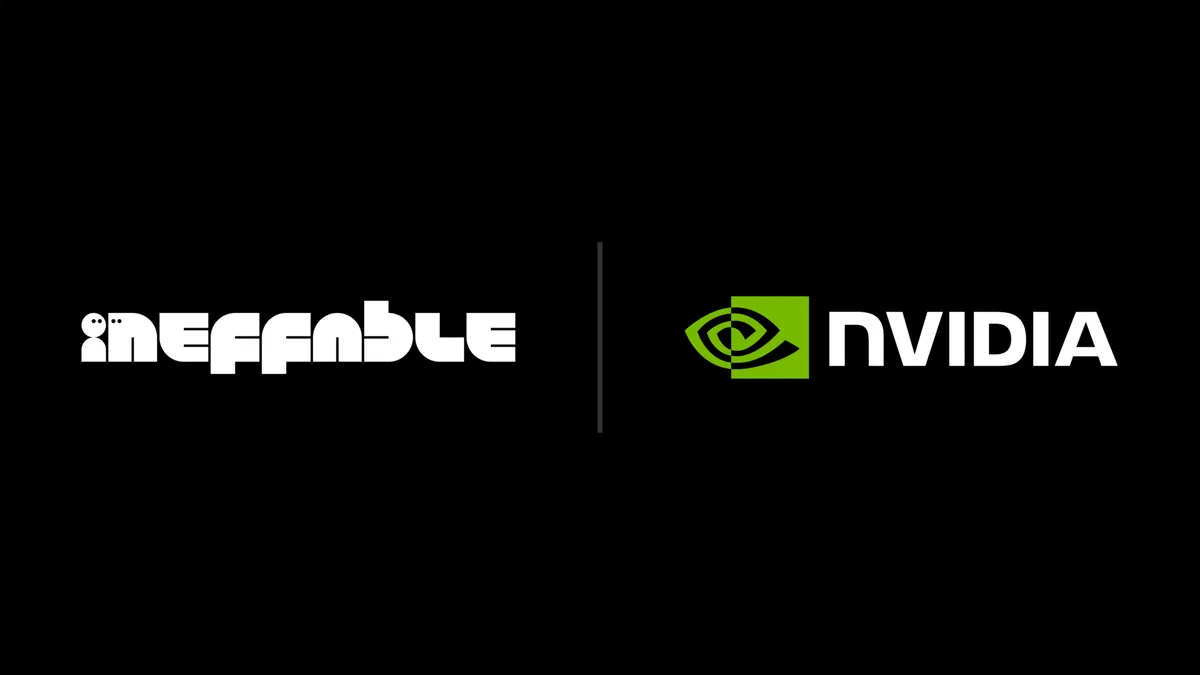 Ineffable IntelligenceとNVIDIAのロゴが並んだ提携発表ビジュアル